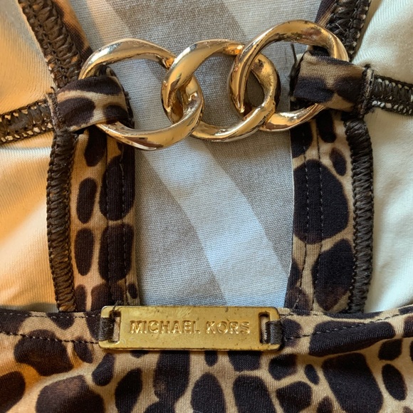 Micheal Kors leopard one piece swimsuit - Picture 3 of 5
